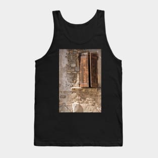 Brown shutters. Tank Top